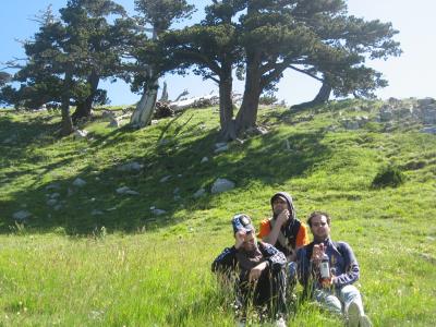 4 amici in Trekking sul Pollino