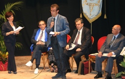 Momento della premiazione