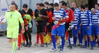 le squadre in campo